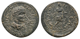 PHRYGIA, Acmonea. Maximinus (Augustus, 235-238 AD). AE. Bronze Obv: ΑΥΤ Κ Γ ΙΟΥ ΟΥΗ ΜΑΞΙΜΕΙΝΟϹ. Laureate, draped and cuirassed bust of Maximinus, righ...