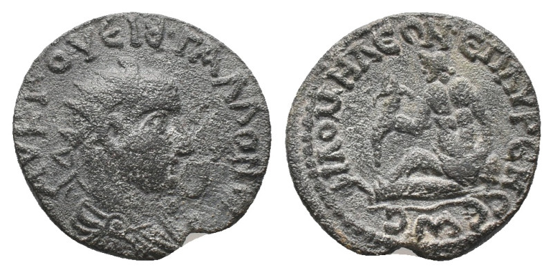 PHRYGIA.Philomelion. Trebonianus Gallus.(249-251). AE. Bronze
Obv : AY K Γ OYEI...