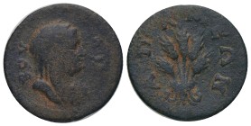 PHRYGIA. Apameia, Time of Elagabalus (150-200 AD). AE. Bronze Obv: BOVΛH. Veiled and draped bust of Boule right Rev: ЄΠI Λ M CЄV ΓPA TO B AΠAMЄΩN. Sev...