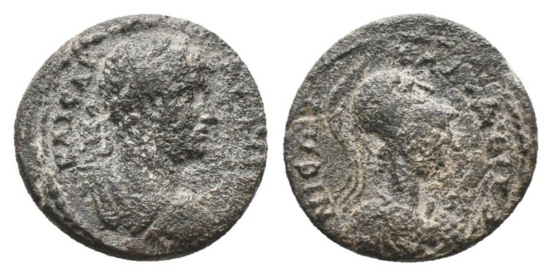 LYCAONIA, Iconium Hadrian (117-138 AD). AE. Bronze
Obv: ΑΔΡΙΑΝΟС ΚΑΙСΑΡ, Laurea...