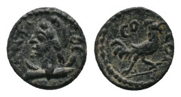 PISIDIA. Antioch. Pseudo-autonomous. Time of Antoninus Pius (138-161 AD). AE. Bronze
Obv: ANTI AΘOHAΘ. Draped bust of Mên left, wearing Phrygian cap ...