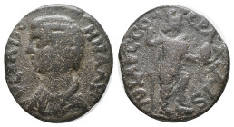 PISIDIA. Antioch. Julia Domna (Augusta, 193-217). AE Bronze
Condition : Good very fine.
Weight : 4.47 gr
Diameter : 20.60 mm