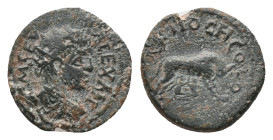 PISIDIA. Antioch. Severus Alexander (222-235 AD). AE. Bronze Obv: IM C SEV ALEXAN radiate, draped and cuirassed bust of Severus Alexander, right.
Rev...