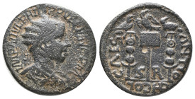 PISIDIA. Antioch. Philip I The Arab (244-249 AD). AE. Bronze Obv: IMP IVI IVL PHILIPPVS P F AVG, radiate, draped and cuirassed bust to right Rev: ANTI...
