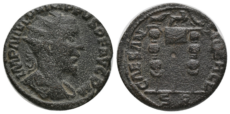 PISIDIA. Antioch. Philip I The Arab (244-249 AD). AE. Bronze Obv: IMP M IVL PHIL...