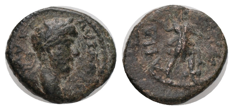CILICIA. Coracesium. Antoninus Pius (138-161 AD) AE. Bronze Obv: Α ΚΑΙСΑΡ ΑΝΤωΝЄ...