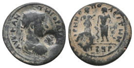 CILICIA. Irenopolis. Gordian III (238-244 AD). AE Bronze Obv: ΑΥ(Τ) Κ Μ ΑΝΤωΝΙΟϹ ΓΟΡΔΙΑΝΟϹ. radiate, draped and cuirassed bust of Gordian III, r., see...