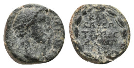 CAPPADOCIA.Caesaraea. Antoninus Pius. (138-161 AD). AE. Bronze Obv: ΑΥΤ ΑΝΤωΝΕΙΝΟϹ ϹΕΒΑϹΤ; laureate head of Antoninus Pius, right Rev: ΚΑΙϹΑΡΕωΝ Τ Π(Ρ...