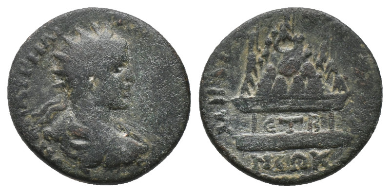 CAPPADOCIA, Caesarea. Elagabalus (218-222 AD) AE, Year 3 = 220/21
Obv: ΑΥ Κ Μ Α...