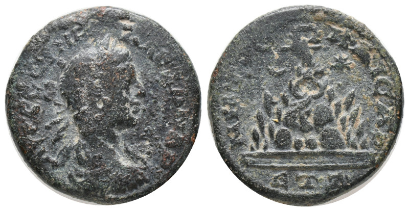 CAPPADOCIA, Caesarea. Severus Alexander (222-235 AD) AE Bronze
Obv: ΑΥ Κ ϹΕΟΥΗΡ...