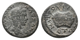 CAPPADOCIA.Caesarea-Eusebeia.Severus Alexander. (222-235 AD). AE. Bronze. Obv: ΑΥ Κ ϹƐΟΥΗΡ ΑΛƐΞΑΝΔ, laureate head of Severus Alexander, right Rev: ΜΗΤ...