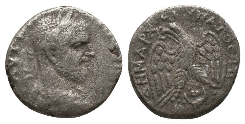 SYRIA, Cyrrhestica. Beroea. Macrinus, Tetradrachm (217-218 AD). Billon, Obv: AYT...