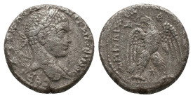 SYRIA. Seleucis and Pieria. Laodicea ad Mare. Caracalla, Tetradrachm. (198-217 AD). Billon
Condition : Good very fine.
Weight : 12.95 gr
Diameter :...