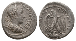 SYRIA. Seleucis and Pieria. Antioch. Gordian III. Tetradrachm (238-244 AD). Billon Obv: AYTOK K M ANT ΓOPΔIANOC CЄB, laureate, draped, and cuirassed b...