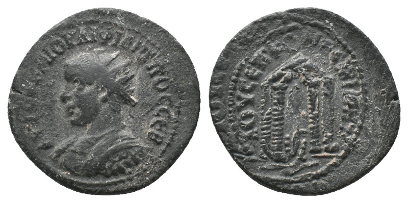 MESOPOTAMIA. Nisibis. Philip I (244-249 AD). AE. Bronze
Obv : AYTOK K M IOYΛI Φ...