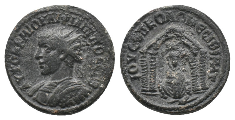 MESOPOTAMIA. Nisibis. Philip I (244-249 AD). AE. Bronze
Obv : AYTOK K M IOYΛI Φ...