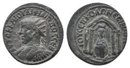 MESOPOTAMIA. Nisibis. Philip I (244-249 AD). AE. Bronze
Obv : AYTOK K M IOYΛI ΦIΛIΠΠOC CЄB. Radiate and cuirassed bust left
Rev : IOY CЄΠ KOΛΩ NЄCIB...
