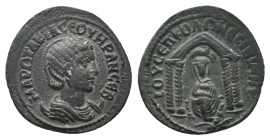 MESOPOTAMIA. Nisibis. Otacilia Severa (Augusta, 244-249). AE. Bronze
Obv : MAP ΩTAKIΛ CEOYHPAN CEB. Diademed and draped bust right, set on crescent....