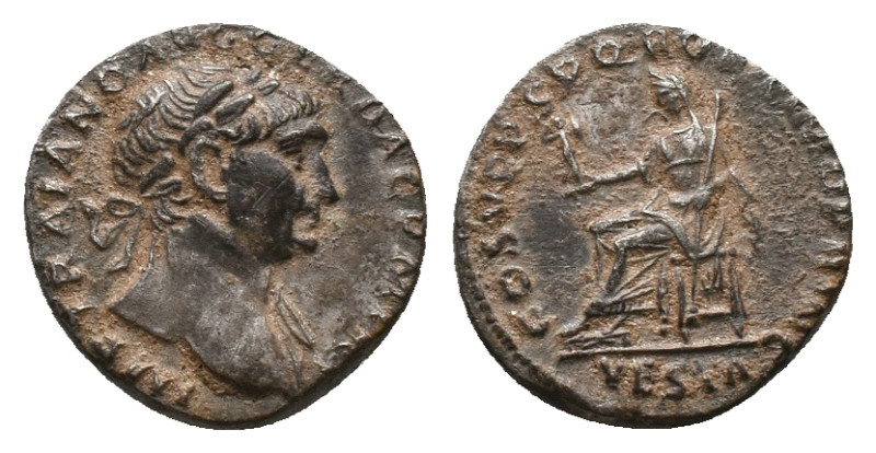 TRAJAN. Rome, Denarius, (98-117 AD). AR Obv: IMP TRAIANO AVG GER DAC PM TRP, lau...