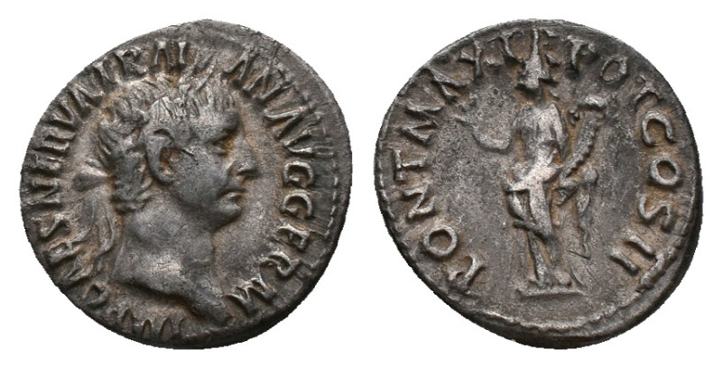 TRAJAN. Rome, Denarius, (98-117 AD). AR Obv: IMP CAES NERVA TRAIAN AVG GERM, lau...