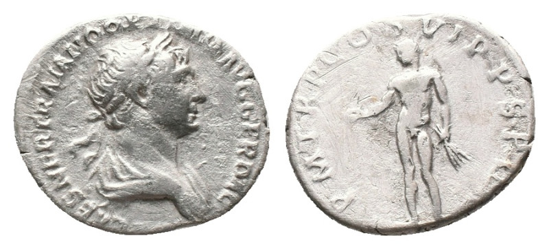 TRAJAN. Rome, Denarius, (98-117 AD). AR Obv: IMP CAES NER TRAIAN OPTIM AVG GER D...