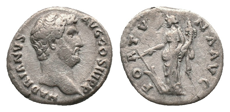 HADRIAN. Rome. Denarius. (117-138 AD). AR. Obv: HADRIANVS AVG COS III P P. Bare ...