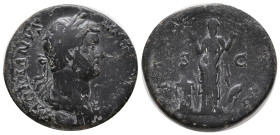 HADRIAN. Rome. Sestertius (117-138 AD). AE. Condition: Good very fine.
Weight: 23.15 g.
Diameter: 29.45 mm