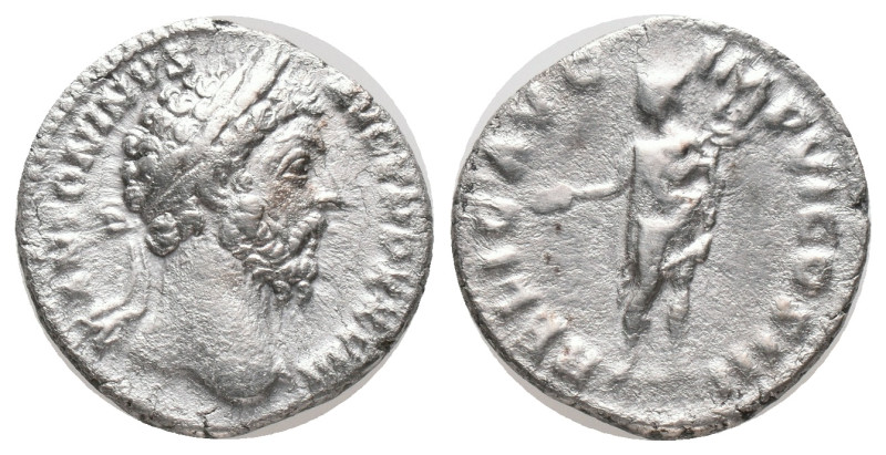 MARCUS AURELIUS. Rome. Denarius. (161-180 AD). AR Obv : M ANTONIN[VS] AVG TR P X...