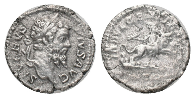 SEPTIMIUS SEVERUS Rome. Denarius. (193-211). AR
Obv : SEVERVS PIVS AVG. Laureat...