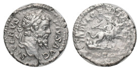 SEPTIMIUS SEVERUS Rome. Denarius. (193-211). AR
Obv : SEVERVS PIVS AVG. Laureate head right.
Rev : INDVLGENTIA AVGG / IN CARTH. Dea Caelestis, holdi...