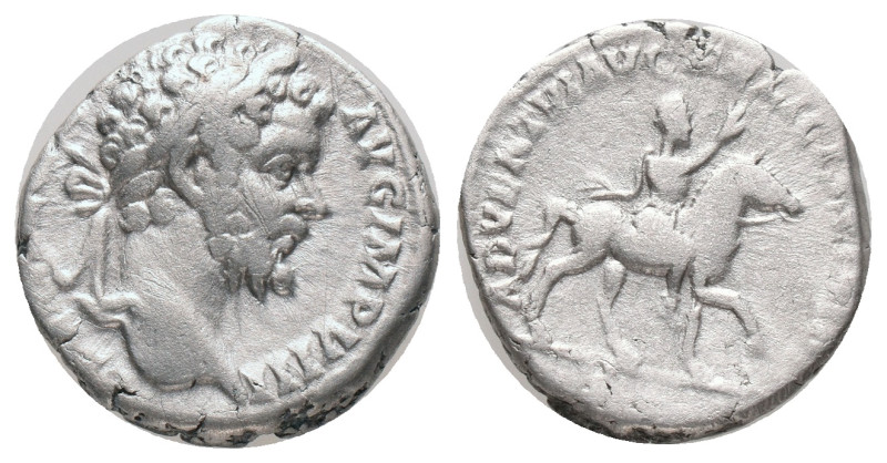 SEPTIMIUS SEVERUS Rome. Denarius. (193-211). AR.
Obv : L SEPT SEV PERT AVG IMP ...