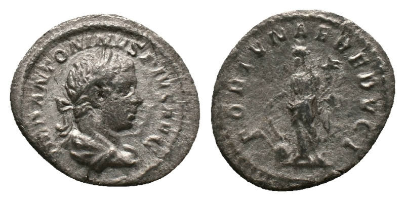 ELAGABALUS. Rome. Denarius. (218-222). AR. Obv: IMP ANTONI – NVS PIVS AVG Laurea...