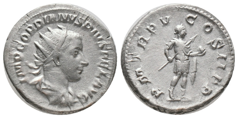 GORDIAN III. Rome. Antoninianus (238-244 AD). AR Obv: IMP GORDIANVS PIVS FEL AVG...