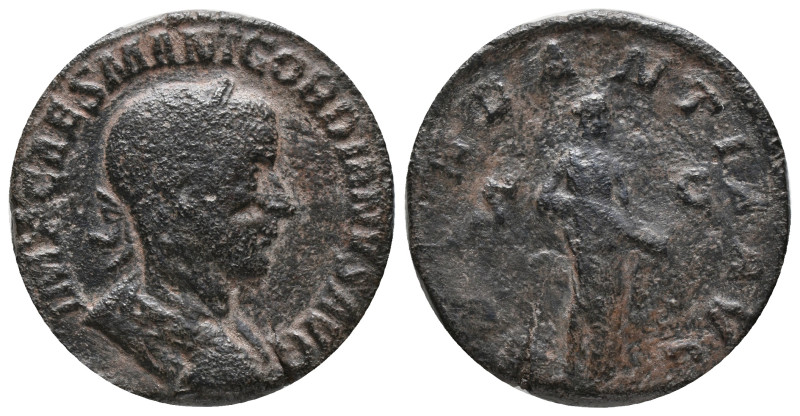 GORDIAN III. Rome. Sestertius (238-244 AD). AE Obv: IMP CAES M ANT GORDIANVS AVG...