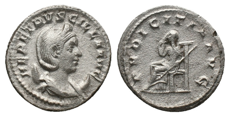 HERENNIA ETRUSCILLA. wife of T. Decius. Rome, Antoninianus. (249-251 AD) AR Obv:...