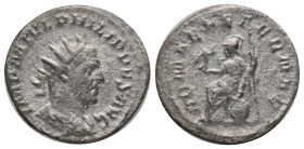 PHILIP I the ARAB. Rome, Antoninianus. (244-249 AD) AR Obv: IMP M IVL PHILIPPVS AVG. Radiate, draped and cuirassed bust of Philip I to right Rev: ROMA...
