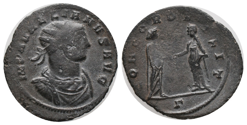 AURELIAN. uncertain mint. Antoninianus. (270-275 AD). Billon Obv : IMP AVRELIANV...