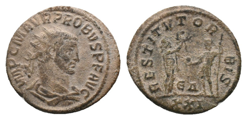 PROBUS. Antioch. Antoninianus. (276-282 AD). Billon Obv : IMP C M AVR PROBVS P F...