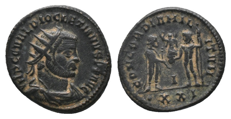 DIOCLETIAN. Antioch. Antoninianus. (284-305 AD). AE Obv: IMP C C VAL DIOCLETIANV...