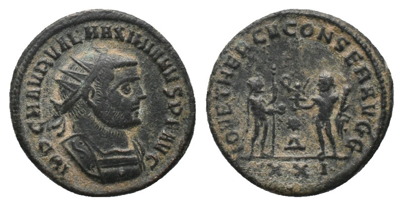 MAXIMIAN . Cyzicus. Antoninianus (286-310 AD). Billon Obv: IMP C M A MAXIMIANVS ...