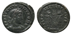 CONSTANTINE I 'THE GREAT'. Antioch. Follis (321-322). AE
Condition: Near extremely fine.
Weight: 2.60 g.
Diameter: 17.38 mm