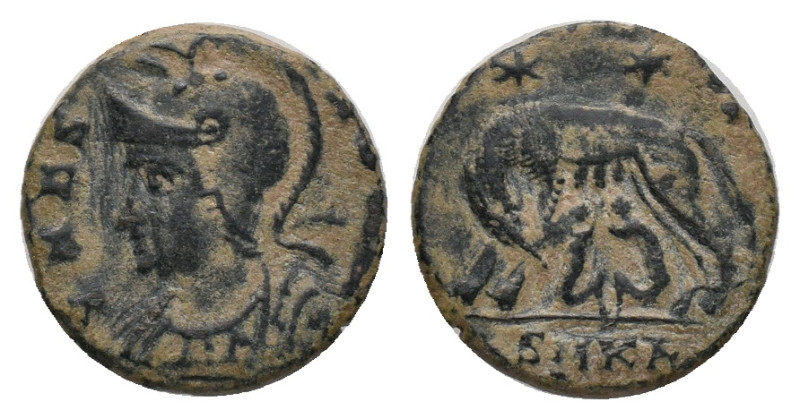 CONSTANTINE I 'THE GREAT'. Cyzicus. Follis. (307/10-337 AD). AE. Commemorative S...