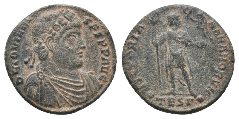 JOVIAN. Thessalonica. Double Maiorina. (363-364 AD). AE
Obv: D N IOVIANVS P F P...