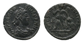 THEODOSIUS I. Cyzicus?. Follis. (392-395 AD). AE. Condition : Good very fine.
Weight : 0.81 gr
Diameter : 13.30 mm