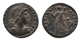 THEODOSIUS I. Cyzicus?. Follis. (392-395 AD). AE. Condition : Good very fine.
Weight : 1.52 gr
Diameter : 12.84 mm