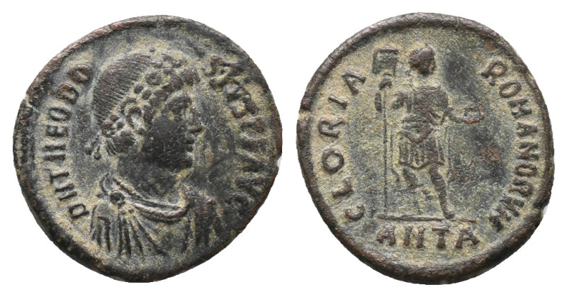 THEODOSIUS I. Antioch. Follis. (392-395 AD). AE. Condition : Good very fine.
We...