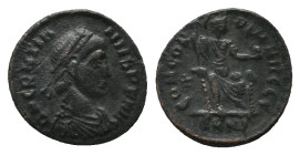 GRATIAN. Cyzicus. Follis. (367-383 AD). AE
Condition : Good very fine.
Weight : 2.66 gr
Diameter : 18.45 mm