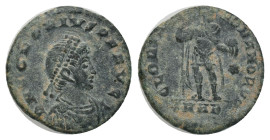 HONORIUS. Antioch. Follis. (367-383 AD). AE
Condition : Good very fine.
Weight : 3.85 gr
Diameter : 21.09 mm