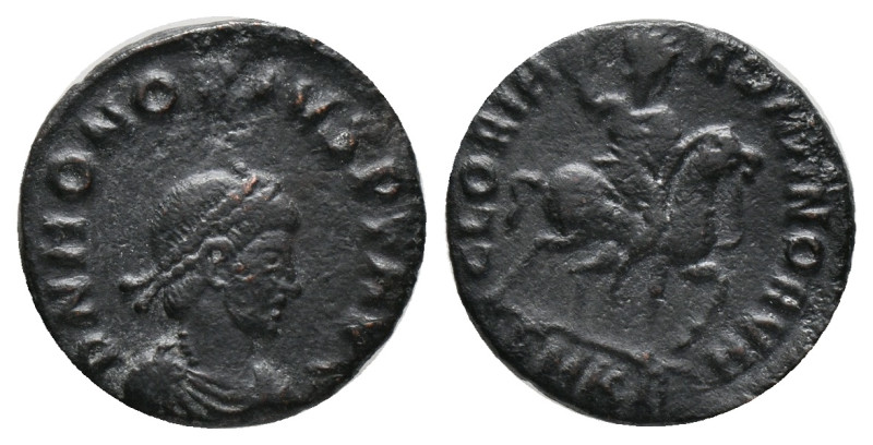 HONORIUS. Cyzicus. Follis. (367-383 AD). AE
Condition : Good very fine.
Weight...
