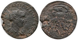 UNCERTAIN. Roman Provincial? AE Condition : Good very fine.
Weight : 20.68 gr
Diameter : 34.59 mm